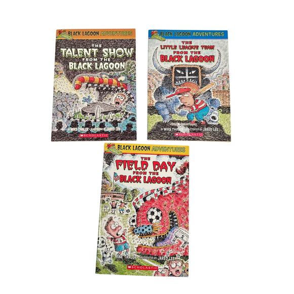 23 Black Lagoon Adventures Books by Mike Thaler Scholastic Illustrated PB Set - Picture 3 of 10